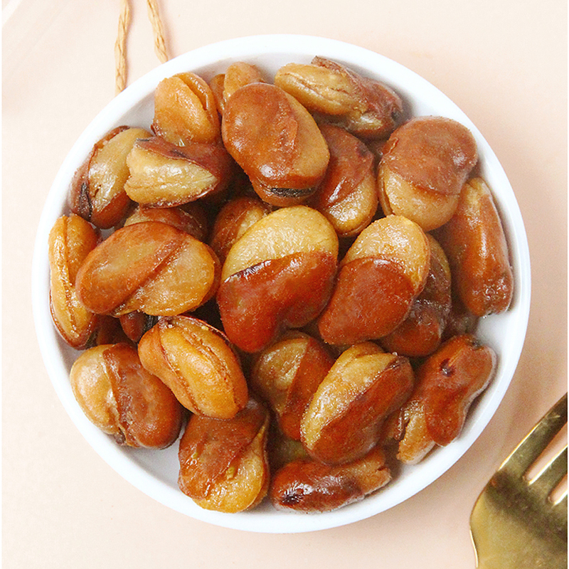 津农精品 狗屁老虎豆260g*3袋下酒菜 儿时零食油炸大豆 蚕豆 香酥