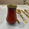 纯铜大漆工艺茶道六君子D50*83中式纯铜整套茶道零配 天然大漆手工茶夹茶道六君子 商品缩略图4