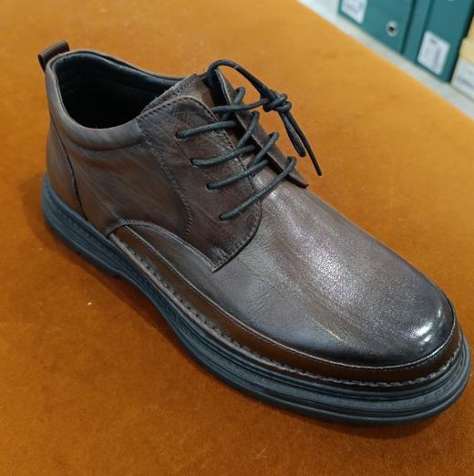 西村名物2023年冬季新款加绒一脚蹬时尚休闲舒适保暖男鞋X13DU46331 商品图0