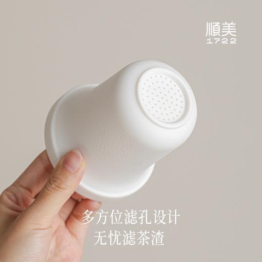 B-SM-5060 与尔白瓷花型办公杯 商品图2