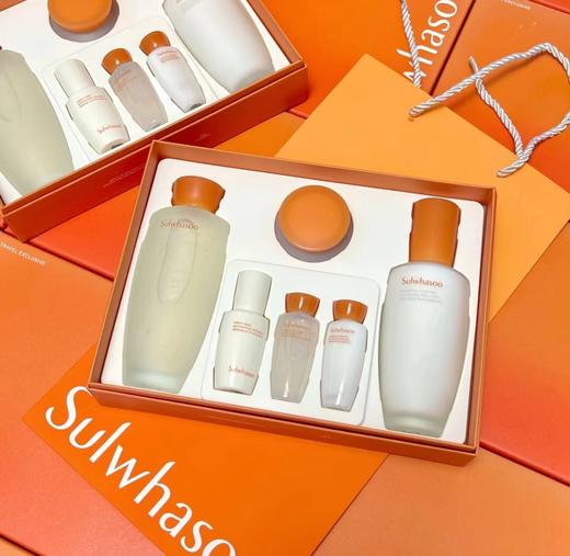 韩国Sulwhasoo雪花秀水乳套装滋阴 润燥精华两件三件套礼盒 去黄提亮保湿 商品图0