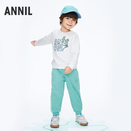【实体店同款】男童轻运动风休闲单裤裤子春季新款安奈儿童装XB416534 商品图2