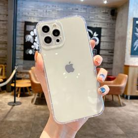 苹果透明手机壳气囊iPhone15/15ProMax透明【气囊防摔】1个
