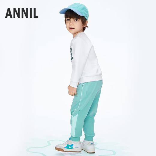 【实体店同款】男童轻运动风休闲单裤裤子春季新款安奈儿童装XB416534 商品图3