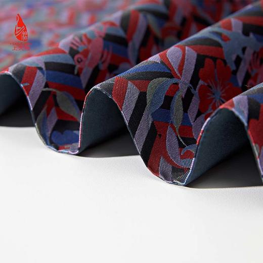 SAINTJOY/上久楷 女士宋锦双面长巾 围巾 喜鹊梅花SJ18001 商品图14