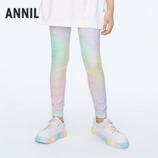 【实体店同款】女童高弹力针织打底裤新款安奈儿童装AG416523 商品图1