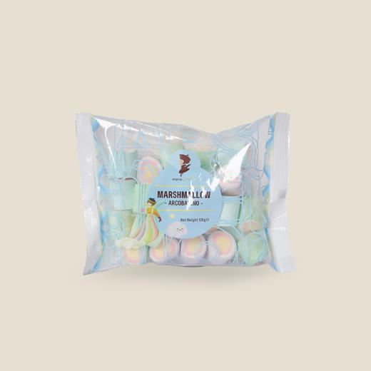 纯爱歌娜彩虹色棉花糖 125g 商品图0