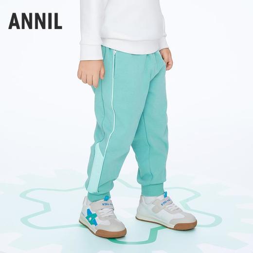 【实体店同款】男童轻运动风休闲单裤裤子春季新款安奈儿童装XB416534 商品图1