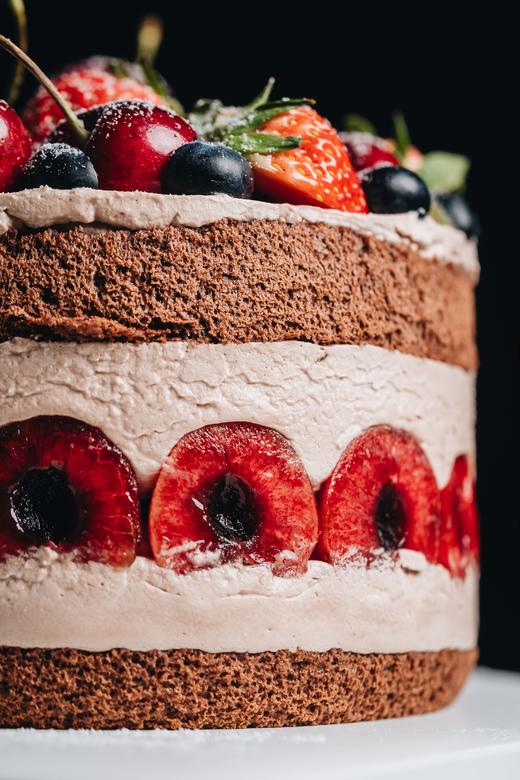 巧克力草莓车厘子蛋糕 商品图6