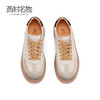 西村名物2024春季新品真皮做旧慵懒随性厚底脏脏鞋德训鞋X24AM11411 商品缩略图2