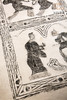 90年代老拓原装老装裱古砖人物拓片 商品缩略图9