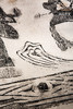 90年代老拓原装老装裱古砖人物拓片 商品缩略图5