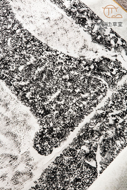 90年代老拓真丝装裱《文官图》汉代画像石原拓 商品图5