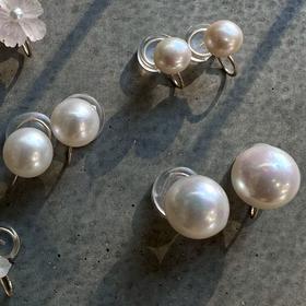 SpoiledBrat Jewelry气质简约珍珠耳夹