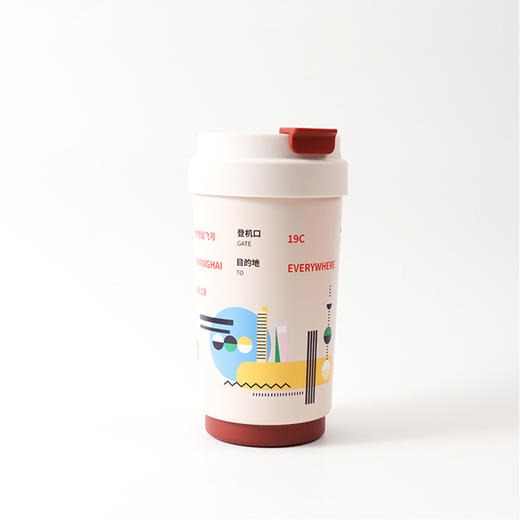 【新品上市】梦想起飞号保温咖啡杯 430ml 商品图1