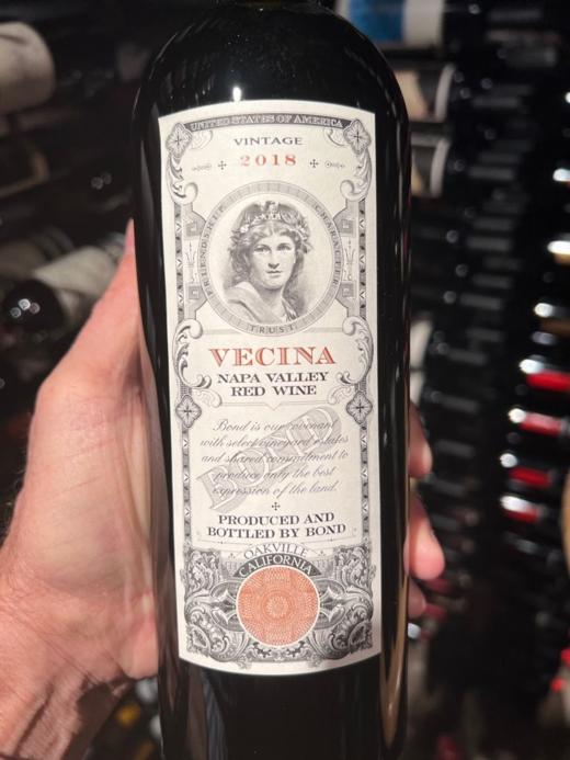 邦德酒庄伟希那纳帕谷干红葡萄酒2017年 BOND VECINA Napa Valley Red Wine2017 商品图1