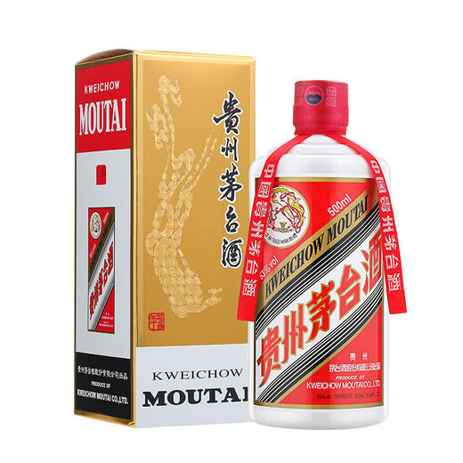 茅台（MOUTAI）贵州茅台酒 飞天茅台53度 酱香型白酒500mL单瓶装 商品图0
