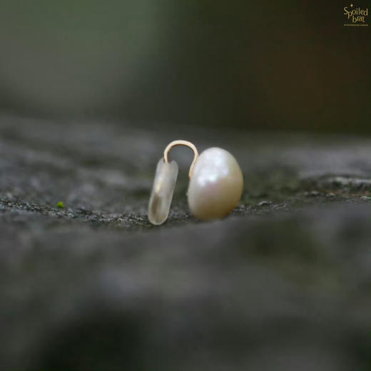 SpoiledBrat Jewelry气质简约珍珠耳夹 商品图1