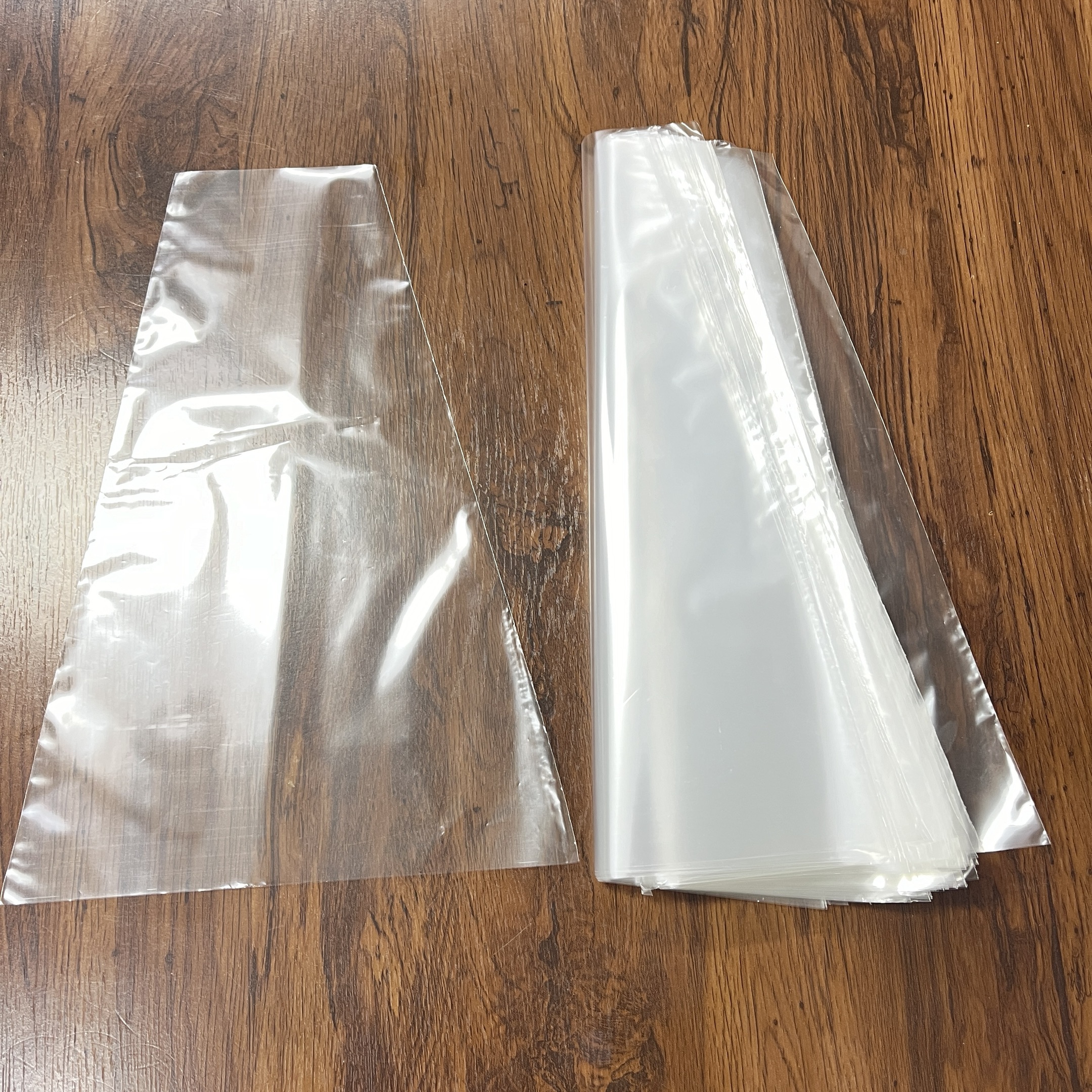 鲜花套袋（平口无孔）（25cm*8*35cm）-1包（每包100个左右）