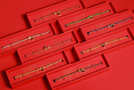 XYZT0554-0°八大守护绳手链+钛钢裸眼楞严咒 商品图5