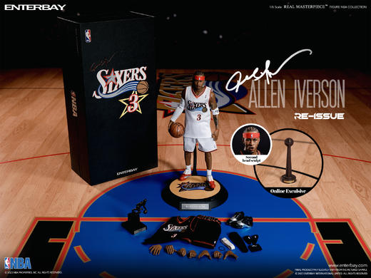 ENTERBAY 76人队 艾弗森 收藏手办 1/6 商品图1