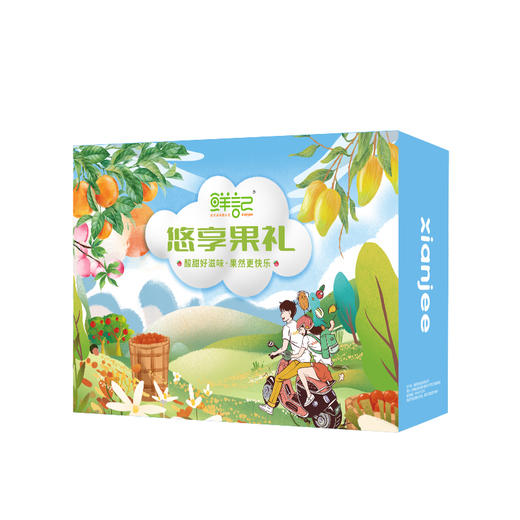 鲜记  悠享果礼果干 满满果味 解馋过瘾 1.006kg 休闲零食 干果组合 48小时发货 商品图5