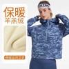 范斯蒂克加绒运动卫衣女专业跑步训练保暖半拉链连帽瑜伽健身卫衣 商品缩略图3