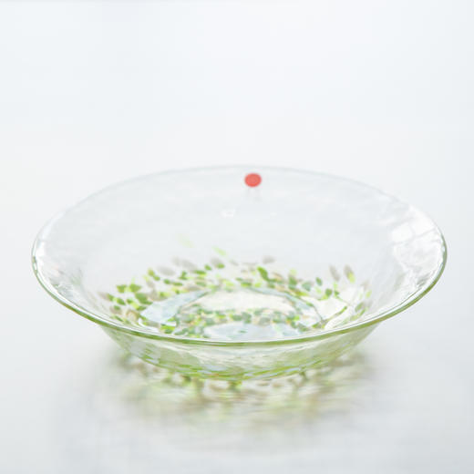 日本制Aderia津轻清新夏日青苹果玻璃杯甜品钵水果盘 商品图4