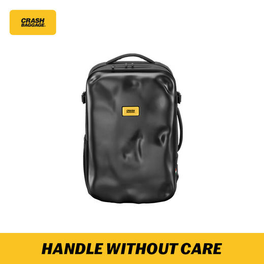 Crash Baggage ICONIC系列 双肩背包 意大利破损硬壳PC机车背包男女15寸电脑书包双肩包 商品图1