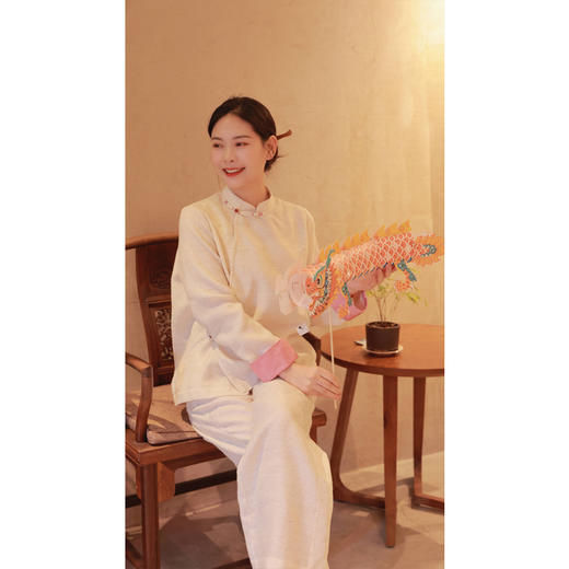 【抖音专属】直筒裤（24709132-凝脂） 商品图2