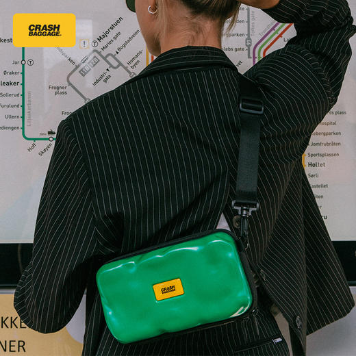 Crash Baggage MINI ICON系列 斜挎包 意大利小众设计硬壳小方包单肩包斜挎包男女包包ins同款 商品图2