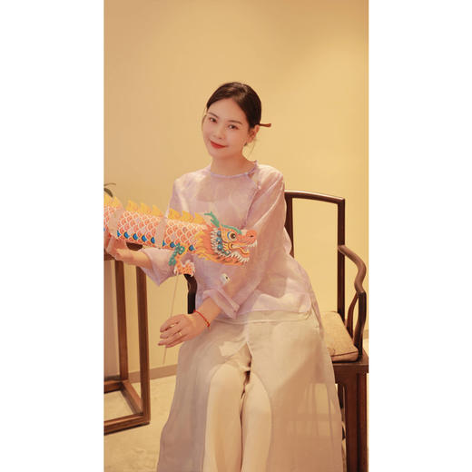 【抖音专属】【春思系列】拼接套头衫（24708102-昌荣） 商品图3