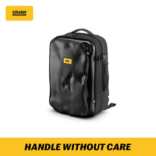 Crash Baggage ICONIC系列 双肩背包 意大利破损硬壳PC机车背包男女15寸电脑书包双肩包 商品图5