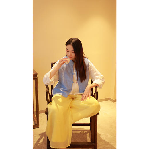 【春思系列】中式马甲（22704058C-监德） 商品图2