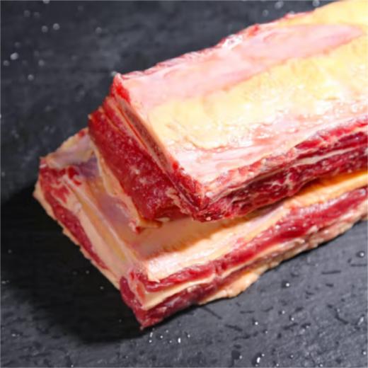 内蒙呼伦贝尔黄膘牛排块 1kg 商品图2