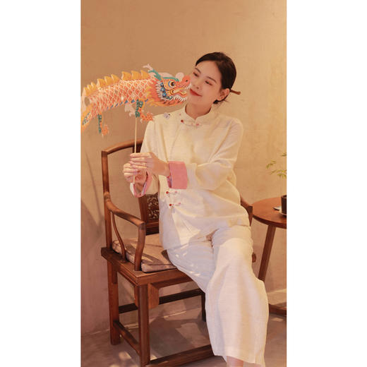 【抖音专属】直筒裤（24709132-凝脂） 商品图1