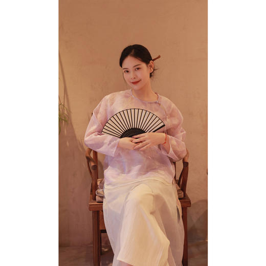 【抖音专属】【春思系列】拼接套头衫（24708102-昌荣） 商品图2