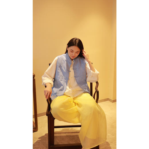 【春思系列】中式马甲（22704058C-监德） 商品图1