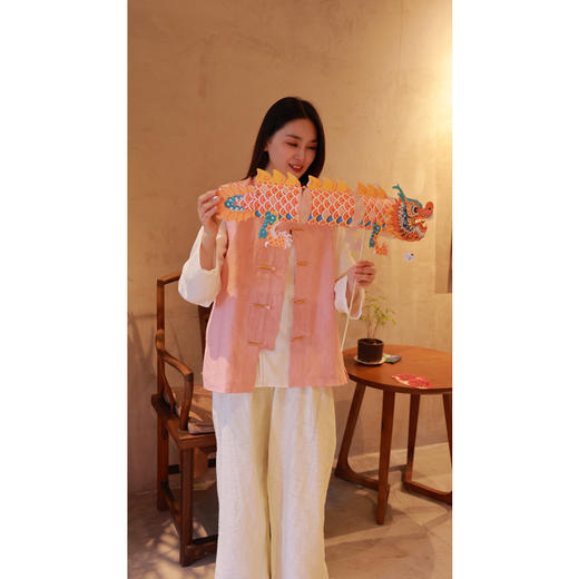 【抖音专属】中式马甲（23704066CC桃夭） 商品图1