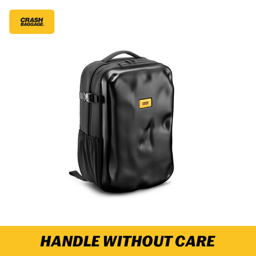 Crash Baggage ICONIC系列 双肩背包 意大利破损硬壳PC机车背包男女15寸电脑书包双肩包 商品图6
