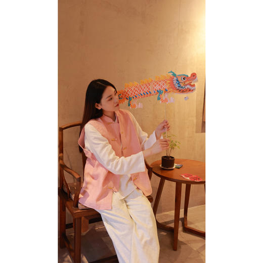 【抖音专属】中式马甲（23704066CC桃夭） 商品图2