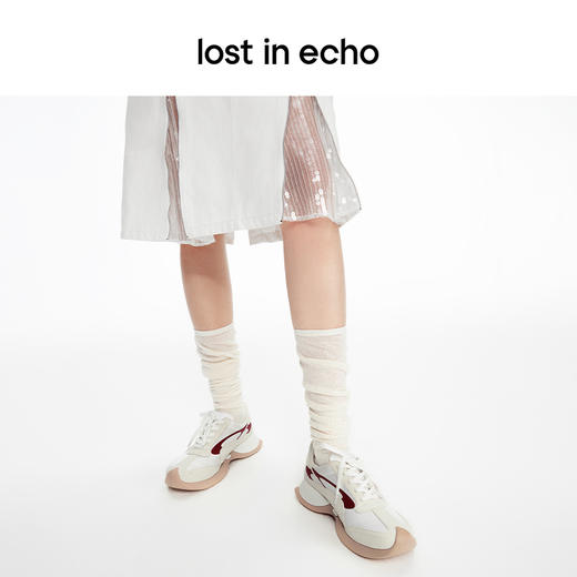 [捡漏价]lost in echo2024春季新品设计师款翘头图案装饰复古户外运动跑鞋 商品图4