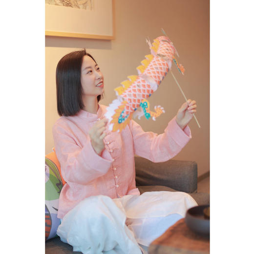 【春思系列】中式衬衫（24710155-檀唇） 商品图1