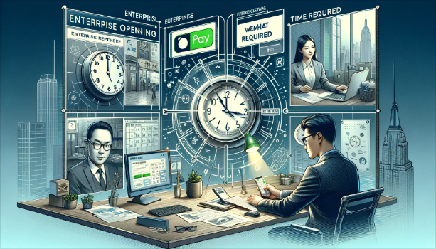 企业开通微信支付需要多久