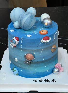 星辰大海 · 奶油霜蛋糕