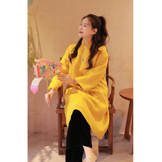 【抖音专属】【春思系列】棉服（23802671九斤黄） 商品图3