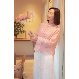 【春思系列】中式衬衫（24710155-檀唇）
