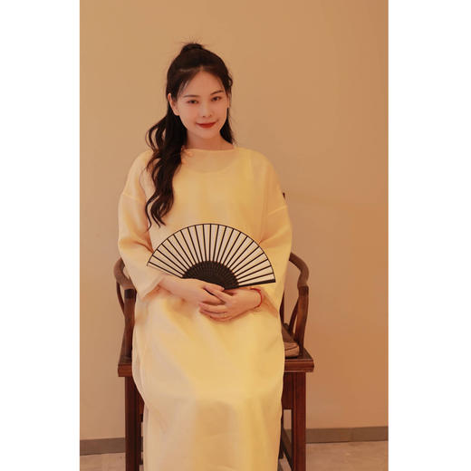 【抖音专属】斜襟连衣裙（24707179赤璋） 商品图2