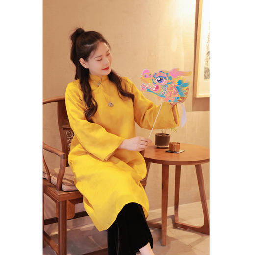 【抖音专属】【春思系列】棉服（23802671九斤黄） 商品图2
