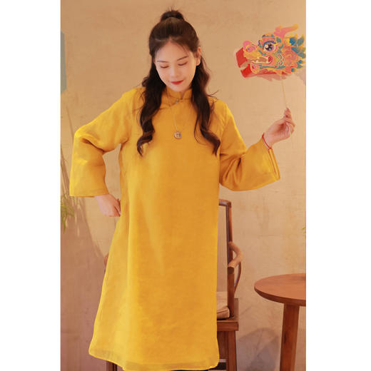 【抖音专属】【春思系列】棉服（23802671九斤黄） 商品图0